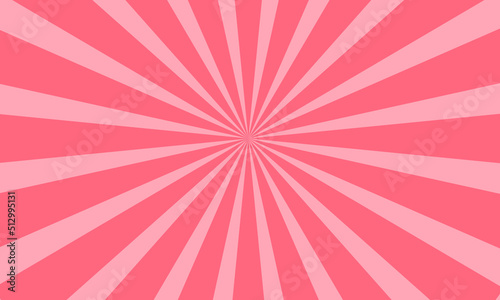 Starburst abstract pink background
