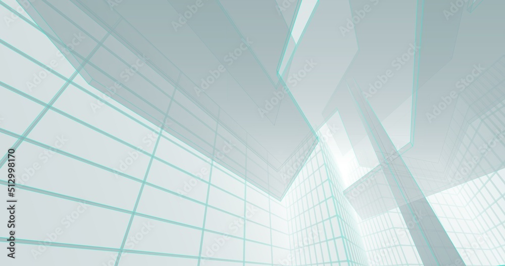 Abstract architecture background 3d illustration Abstract architecture background 3d illustration