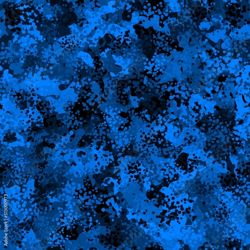 Seamless camouflage pattern. Repeating digital dotted flecktarn camo