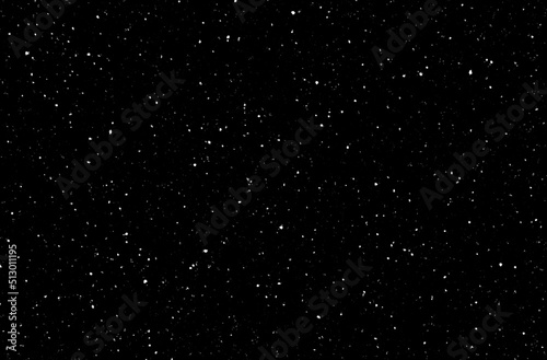 Starry night sky. Galaxy space background. Space with stars. 