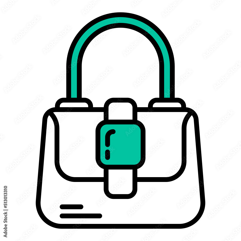 women's bag icon on a transparent background women's bag icon on a transparent background