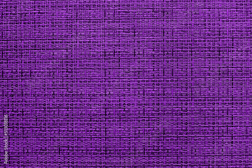 Purple napkin for food, used for hot, close-up, top view
