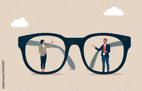 Gender bias, sexism inequality in workplace and social, prejudice, stereotyping, or discrimination against women.