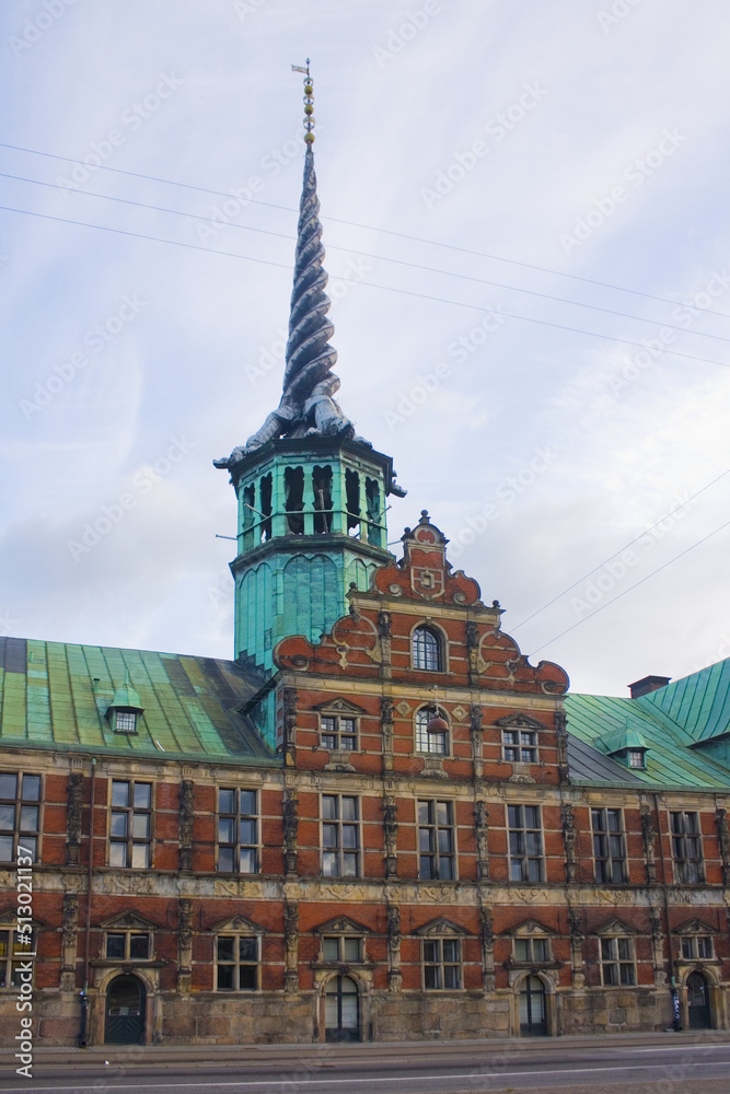 Borsen - former stock exchange building in Copenhagen