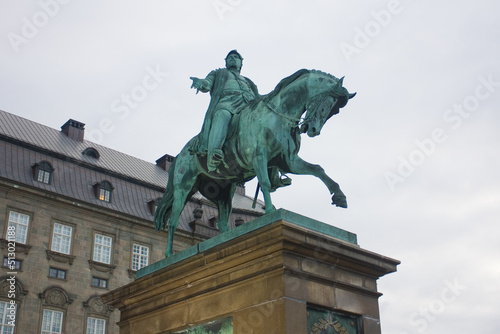 Equestrian Statue of Frederick VII in Copenhagen