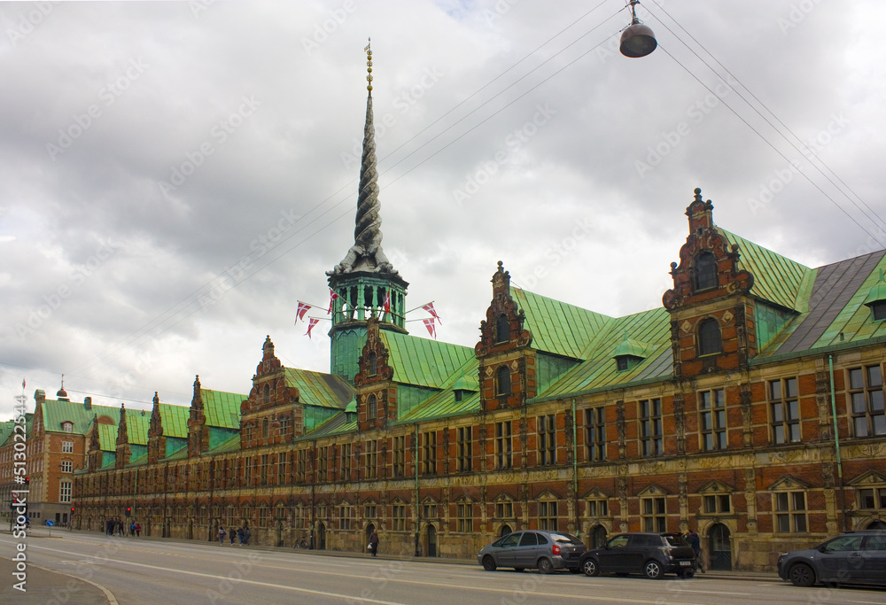 Borsen - former stock exchange building in Copenhagen, Denmark