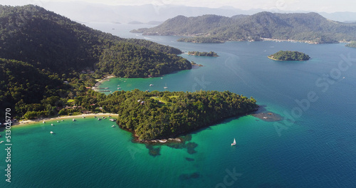 Island by the sea in Angra dos Reis photo
