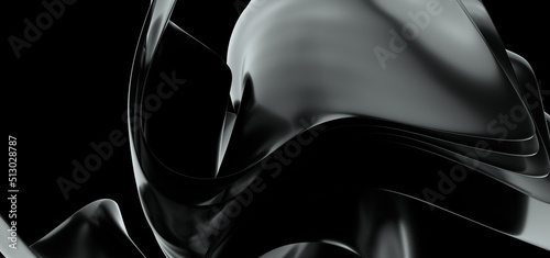 Black white marble oil ink ...