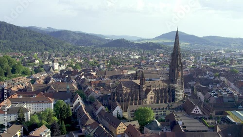 Freiburg city center photo