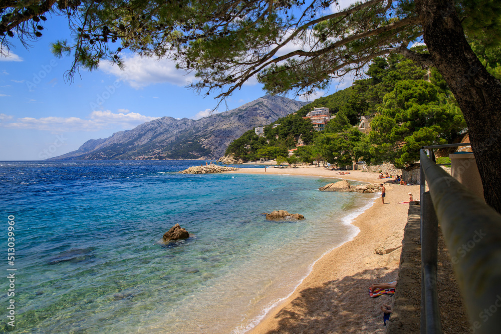 Küstenlandschaft im Bereich der Makarska Riviera