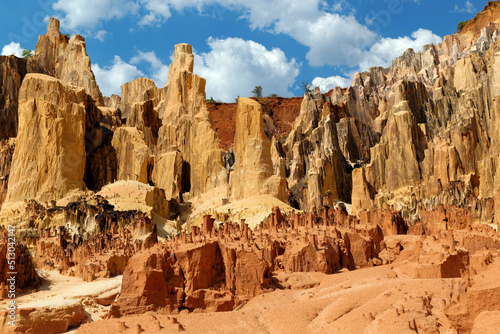 Canyon dans le nord-ouest de Madagascar