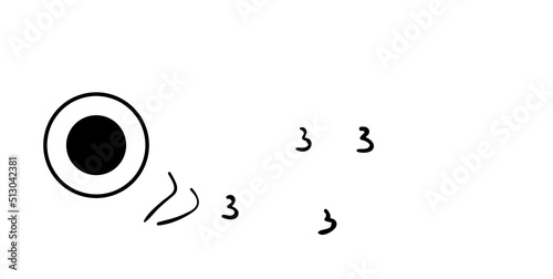 Set of cartoon fishes. Modern flat fishes, Isolated fish. Flat design fish. Vector illustration, fishes. fish collection.  