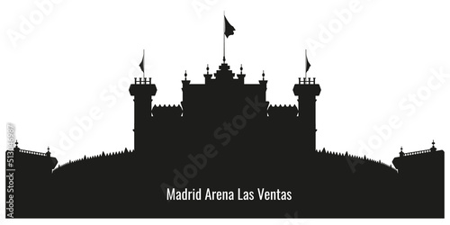 Madrid Arena Las Ventas Silhouette