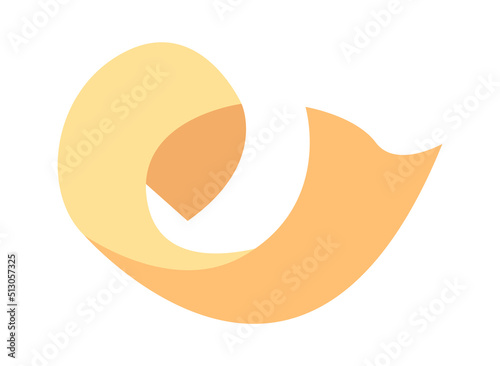 Wood shavings icon. Vector illustration