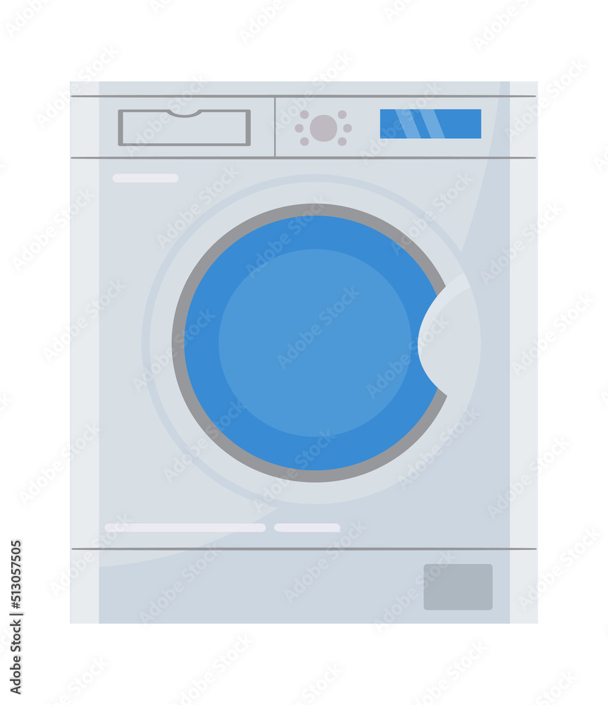 Washing machine icon. Vector illustration Washing machine icon. Vector illustration