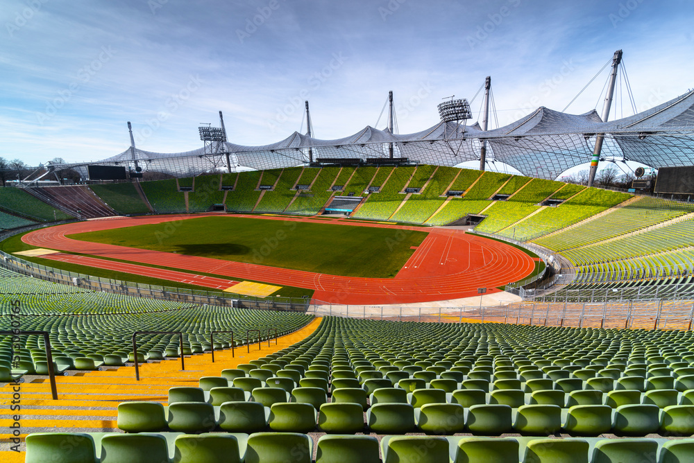 Obraz premium stadium seats in stadium