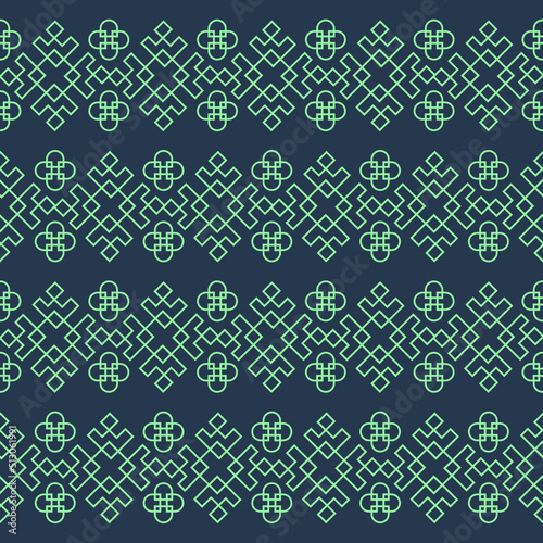 Traditional oriental patterns abstract geometric background. Minimal modern Korean style vector illustration. Design concept for Mid autumn festival card, poster, banner.