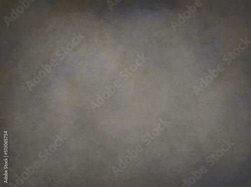 Grey abstract smokey painted background texture