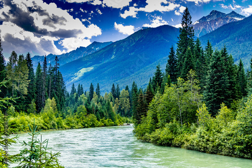 Beaver Valley Glacier National Park British Columbia Canada photo