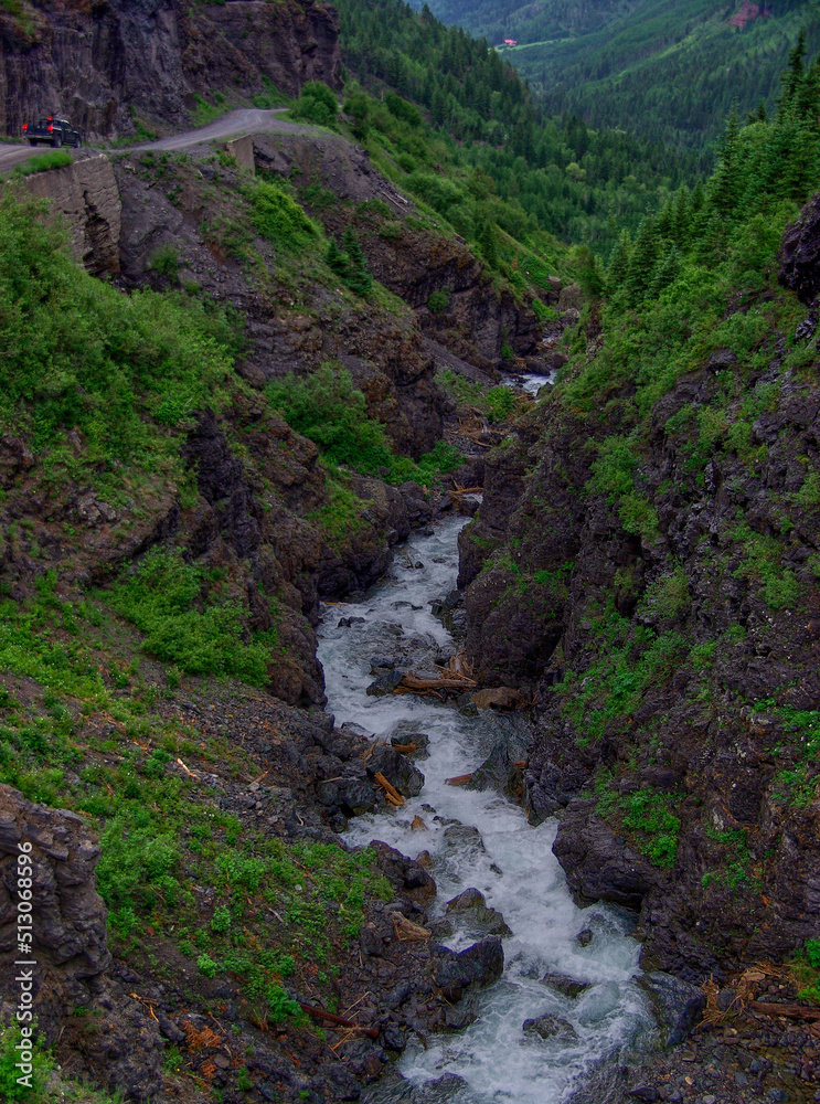 rocky mountain turbulent streams in Colorado rocky mountain turbulent streams in Colorado