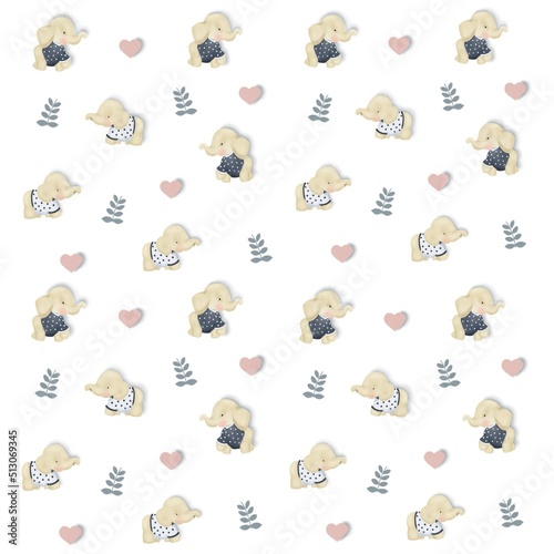 seamless pattern with toys