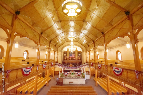 Paris Idaho Tabernacle Interior