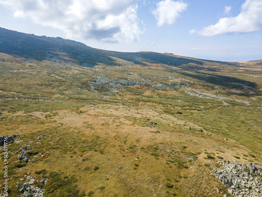 Aerial view of Vitosha Mountain, Bulgaria Aerial view of Vitosha Mountain, Bulgaria