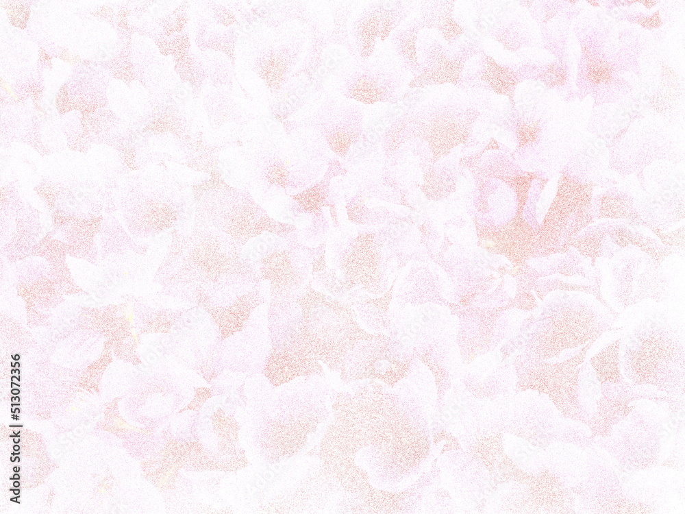 Stippling art. Pink cherry blossom petals. Floral background in dotwork style. Stippling art. Pink cherry blossom petals. Floral background in dotwork style.