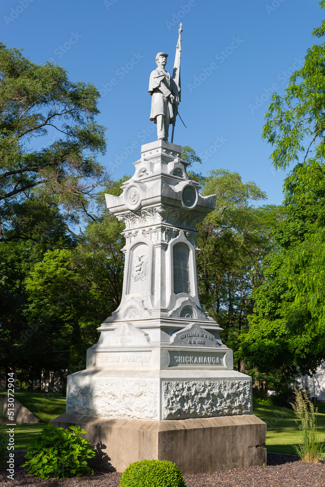 Grand Army of the Republic Monument.