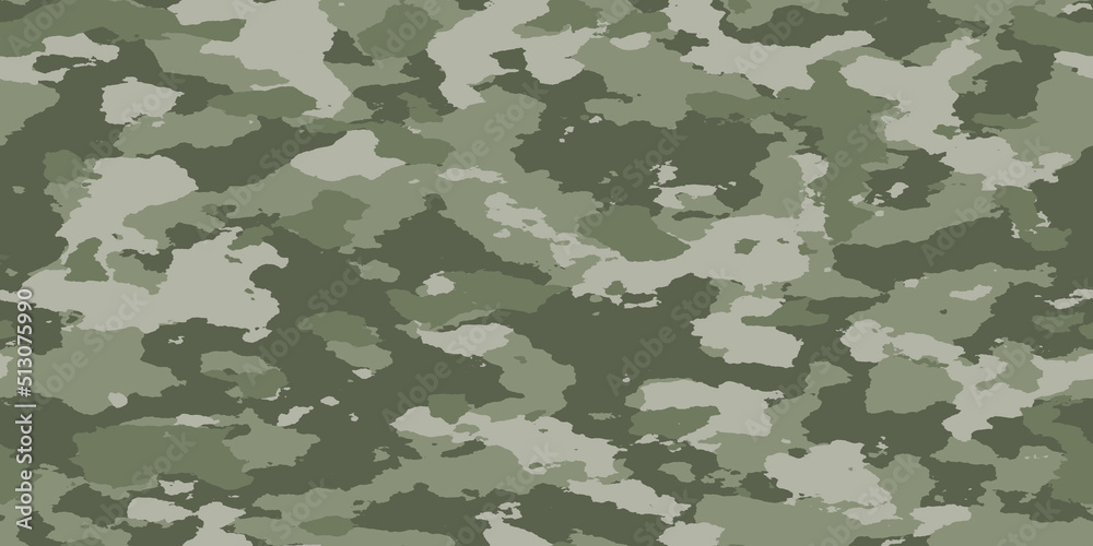 Seamless rough textured military, hunting, paintball camouflage pattern in a light forest sage green khaki palette. Tileable abstract contemporary classic camo fashion textile surface design texture. Seamless rough textured military, hunting, paintball camouflage pattern in a light forest sage green khaki palette. Tileable abstract contemporary classic camo fashion textile surface design texture.