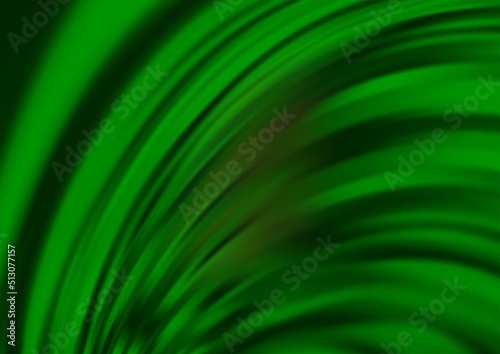 Light Green vector template with liquid shapes.