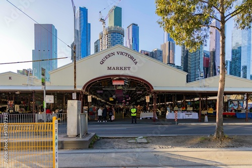 Carta da parati Melbourne Queen Victoria Market メルボルン　クイーン　ヴィクトリア　マーケット