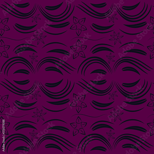 Folk flowers print Floral pattern Ethnic art