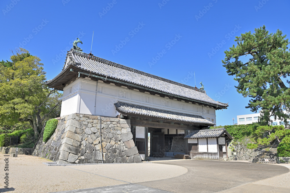 佐賀城・鯱の門
