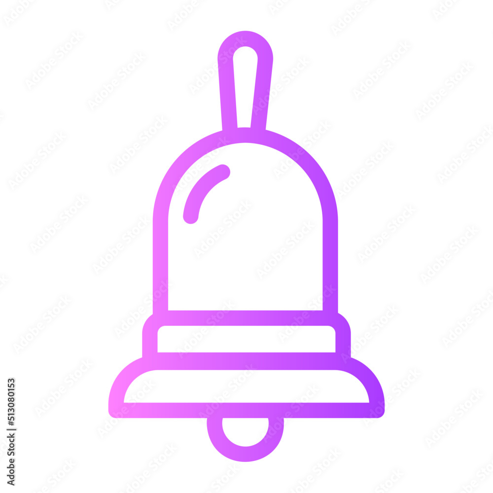 Bell gradient icon Bell gradient icon