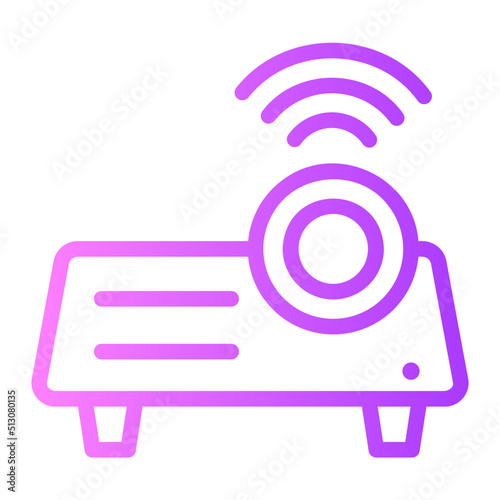 Projector gradient icon