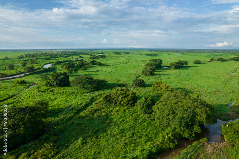 Obraz premium Green landscapes of honduras