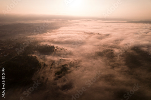 Fog and valleys of Honduras