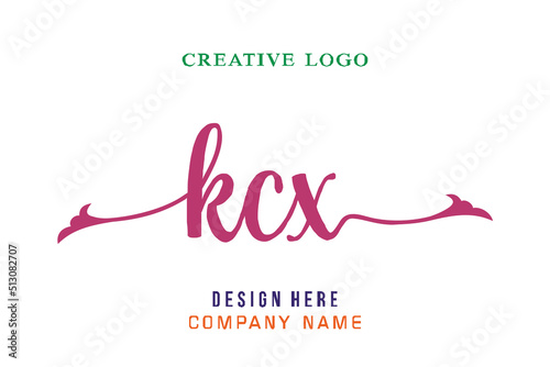 KCX lettering, perfect for company logos, offices, campuses, schools, religious education photo