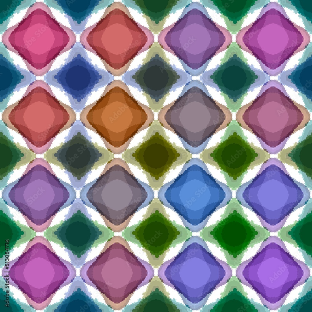 Naklejka premium Abstract geometric seamless pattern for fabrics and textiles and packaging and wrapping paper and kids print
