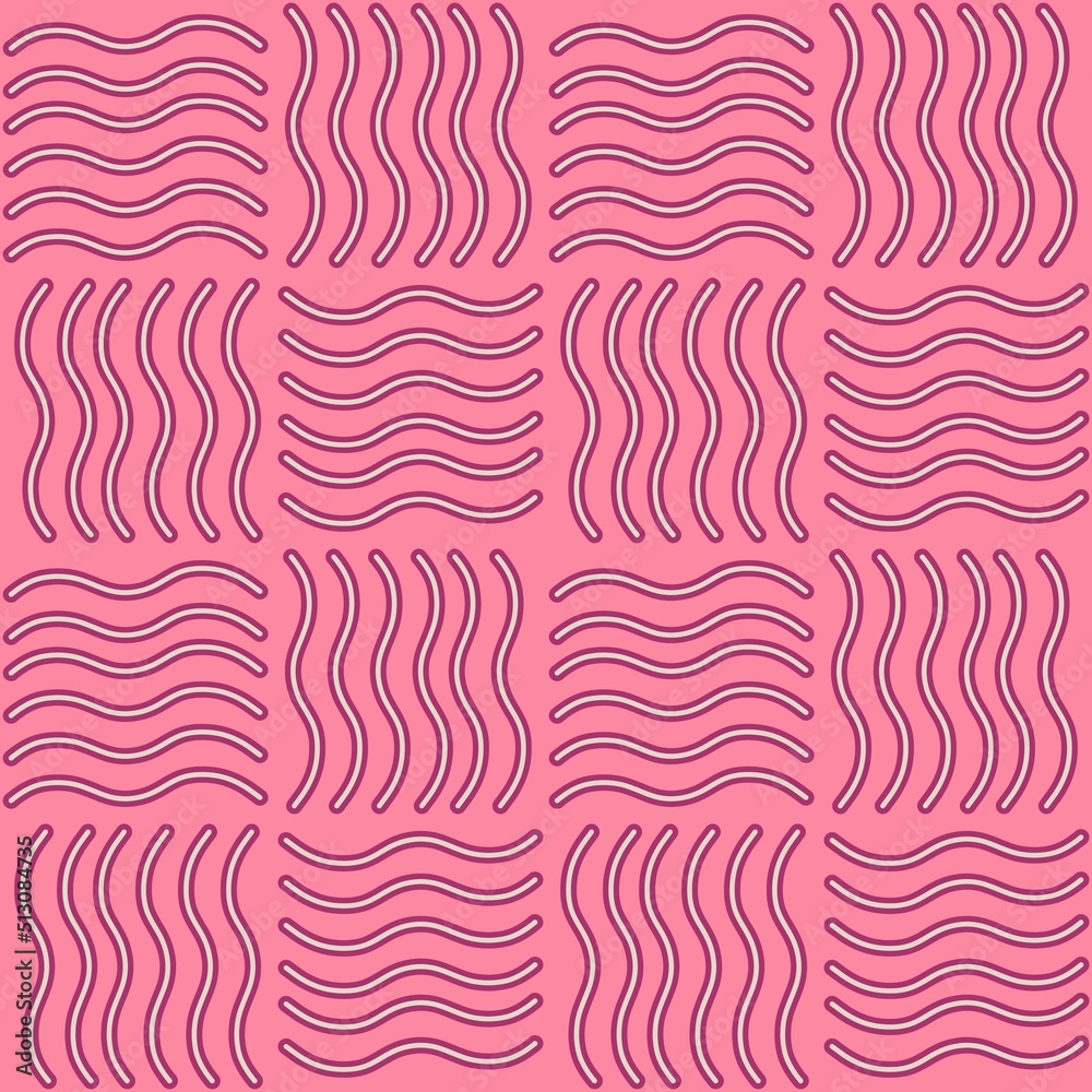 Abstract geometric waves print for fabrics and textiles and packaging and wrapping paper and hobbies