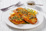 chicken piccata with lemon capers butter sauce