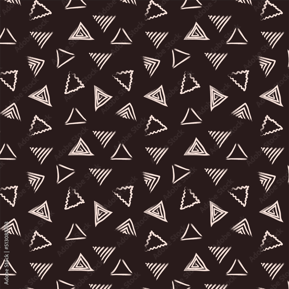 Brown background with triangles Brown background with triangles