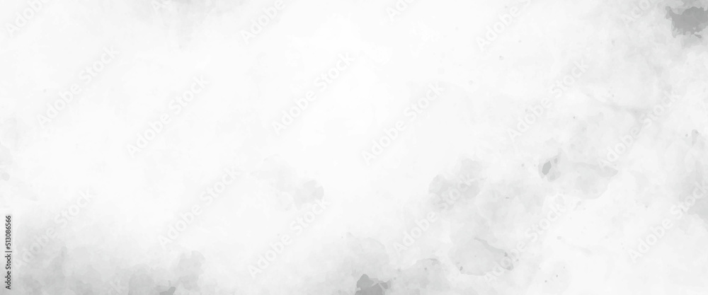 Silver ink and watercolor textures on white paper background. Paint ...