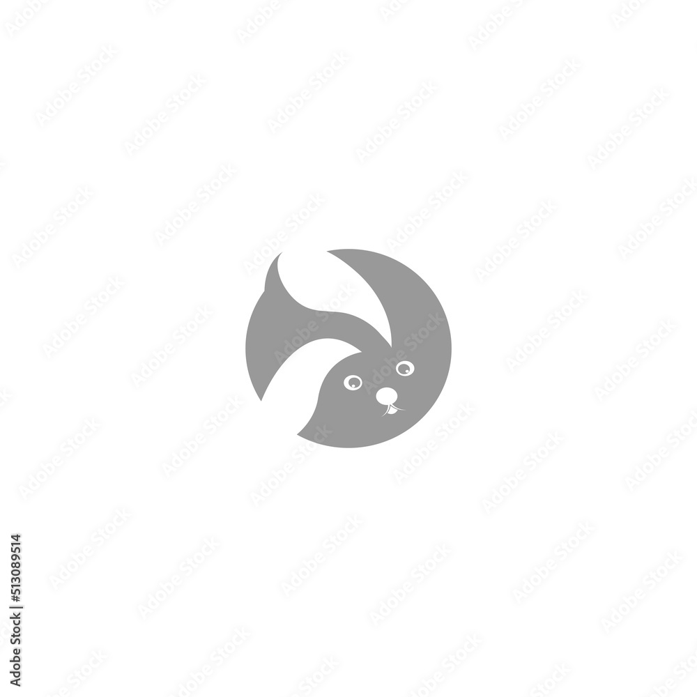 Naklejka premium vector dog icon design