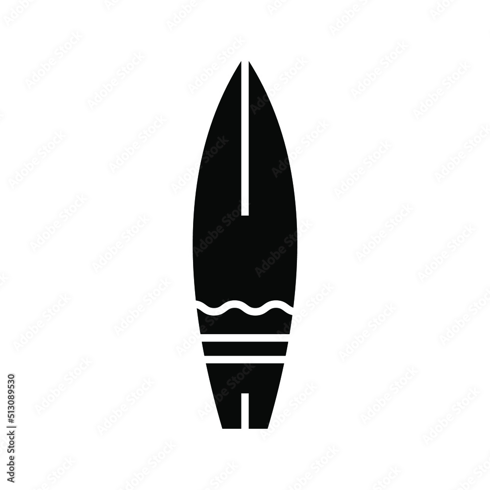 surfboard icon. surfing sign. vector illustration surfboard icon. surfing sign. vector illustration