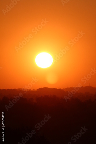 coucher de soleil avril 2020 © nicolas