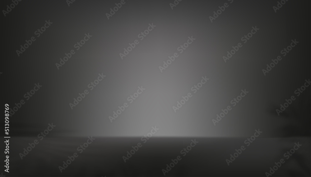 3d Studio room Grey Cement with palm leaf shadow on wall background,Vector illustration Gray floor Concrete with light and shadow of leaves branches.Banner template interior loft style 3d Studio room Grey Cement with palm leaf shadow on wall background,Vector illustration Gray floor Concrete with light and shadow of leaves branches.Banner template interior loft style