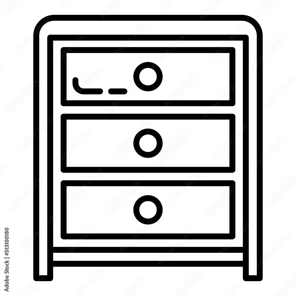 small drawer icon on transparent background small drawer icon on transparent background
