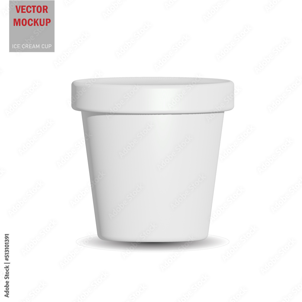 Ice Cream Cup Design Template